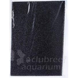 Aquind 894805 Deep Blue Promaxx Replacement Foam Filter Sponge Pad for Refugium44; Sump & Wet Dry R300 - Black