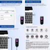 Nadamoo Wireless Barcode Scanner Compatible with Bluetooth Function, 2.4G Wireless