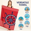 Rest Fusion 100 × 180 cm Microfibre Beach & Travel Towel – Oversized