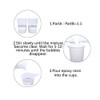 1:1 Epoxy Resin Transparent Glue Sealant DIY Handcrafted Making 40Min