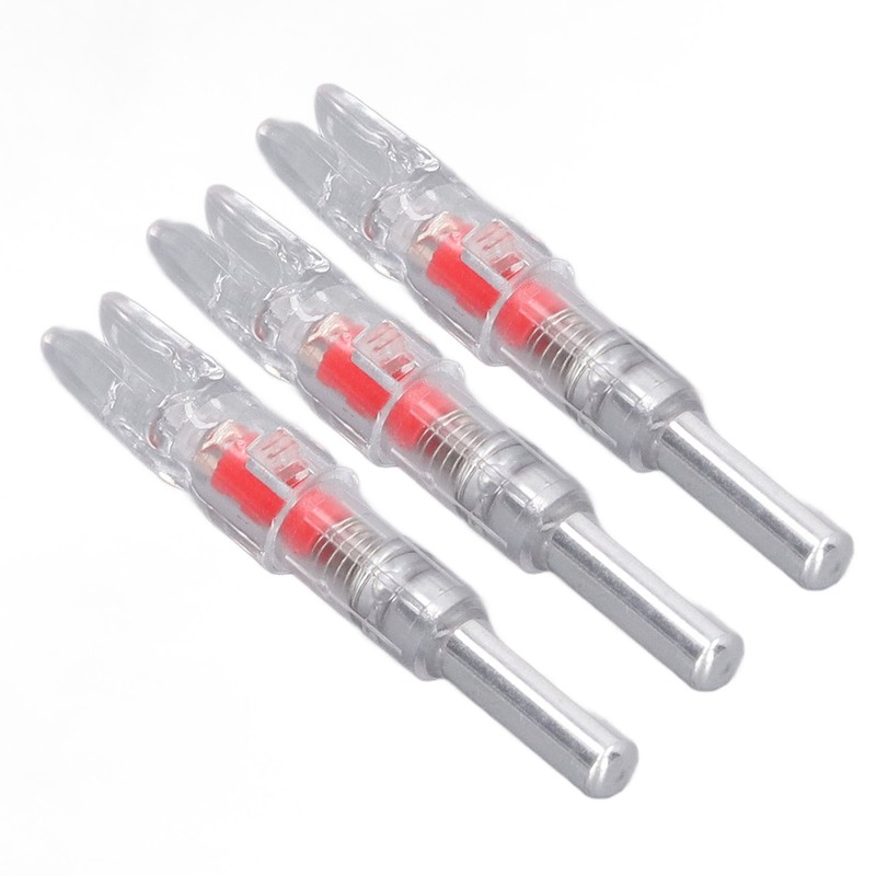 3PCS Lighted Nocks for Arrows Automatic Lighting 6.2mm Internal Diameter