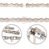 VOANZO Bicycle Chain, Full plating Silver Rust-proof Mountain Road Bike