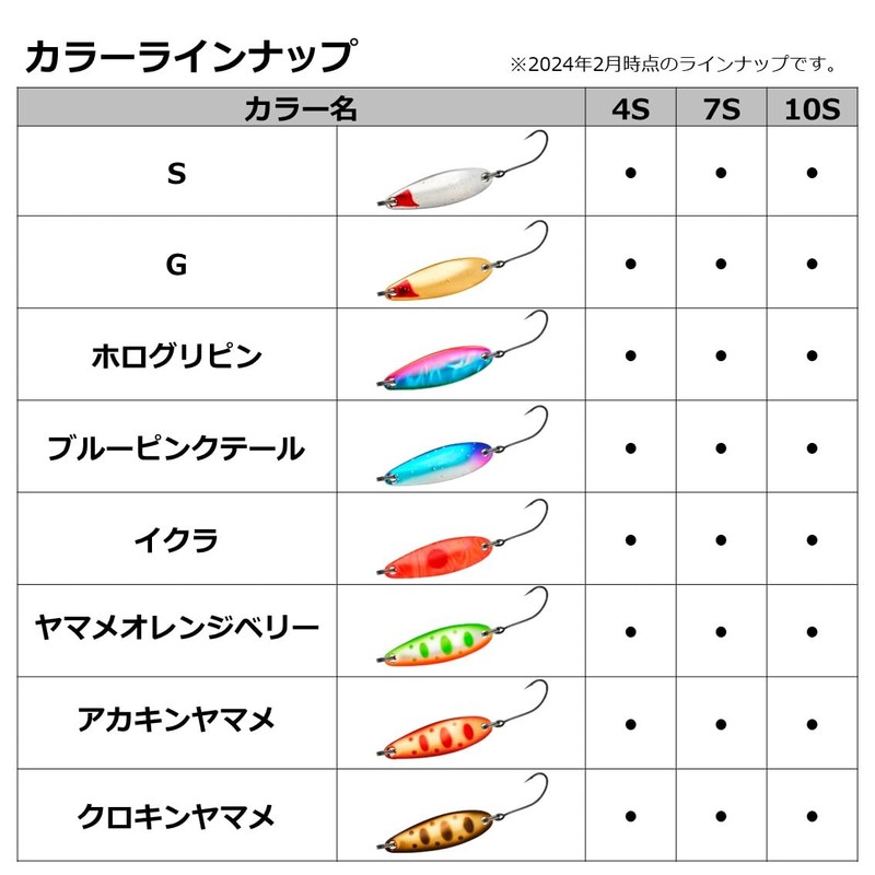 Daiwa Chinook Spoon Lure Super Atsu 7 HS