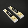 DOCOSS- Pack Of 2-Quality Gold Nail Clippers Antique Nail Cutter
