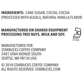 Starbucks Classic Hot Cocoa Mix 30 Oz, 2-Pack