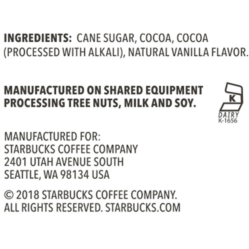 Starbucks Classic Hot Cocoa Mix 30 Oz, 2-Pack