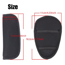 3 in 1 Baby Shoulder Strap and Crotch Harness Pads, Car Seat Strap Covers, Stroller Belt Covers for Baby Kids, Soft Seat Belt Covers for All Car Seats, Pushchair, Stroller (Black)