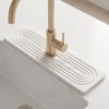 Rovelin Stone Faucet Mat for Kitchen Sink, 40x10cm Absorbent Diatomite