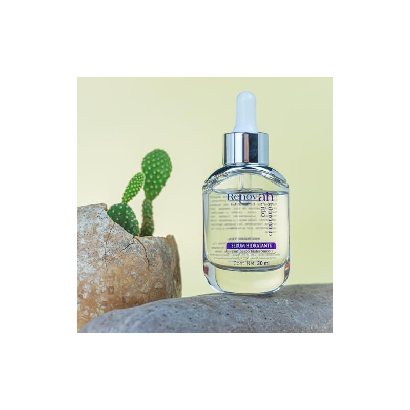 Sérum Hidratante con Hialurónico, Niacinamida, Vit-C, Vit-E