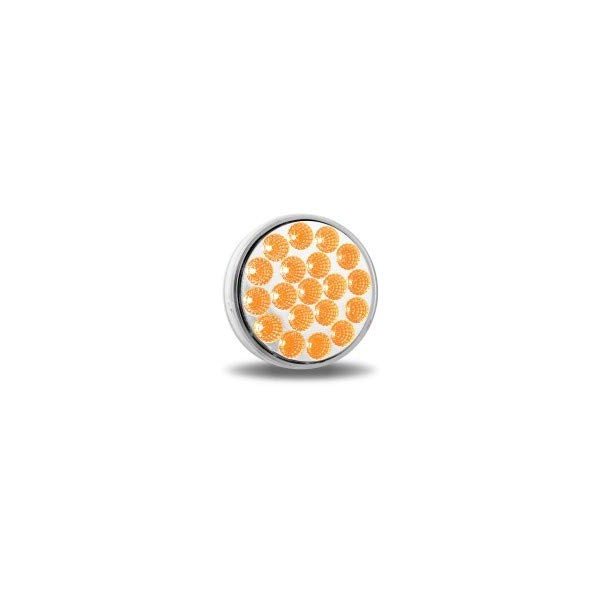 4" Dual Revolution Red Stop Turn/Tail to Amber Strobe LED