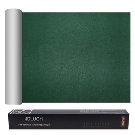 JDLUGH Sofa Leather Repair Patch Tape 15x60 Inch Large Self Adhesive Leather Sofa, Car Seat, Leather Furniture, Vinyl Repair Patch Kit (15x60 Inch, Green)