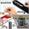 Reflective Address Plaque, Aluminum Address Sign, Vertical House Numbers for