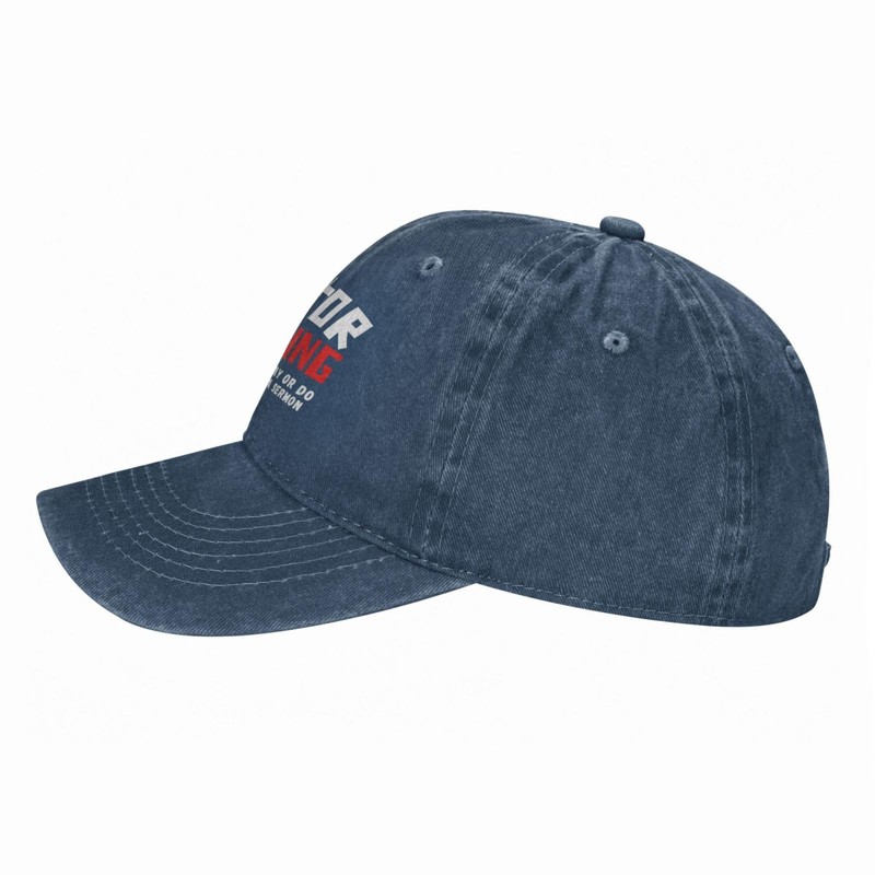 CAIBO Pastor Warning Hat Pastor Gifts Anything You Say Or