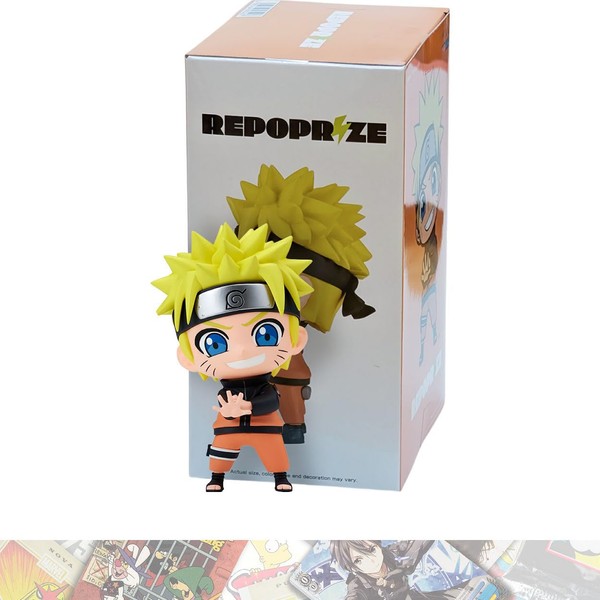 Uzumak i Narut o: 10cm Repoprize Statue Figurine Bundled with 1 A.C.G.