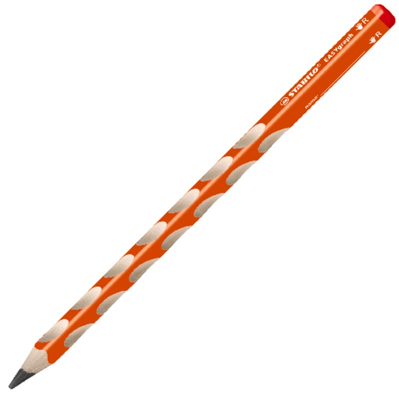 Ergonomic Graphite Pencil - STABILO EASYgraph - Right-Handed - Pack