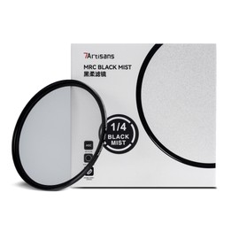 7artisans Black Mist 1/4 Filter, 82mm - Multi Coated Optical Glass, Waterproof, Scratch Resistant, Soft Focus for Dreamy Cinematic Effect