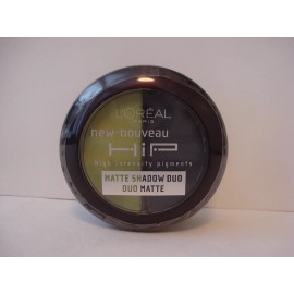 L'Oreal 4 Loreal HIP Matte Eye Shadow Duo # 307 Perky Each 0.08 oz (Sealed)