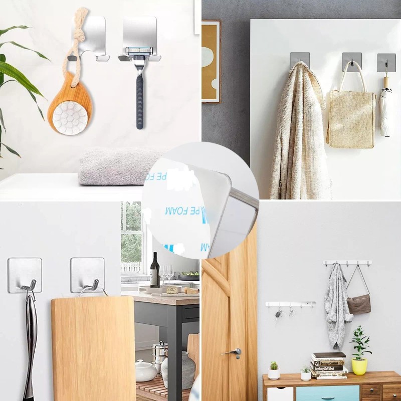 Juego Sets De Accesorios Para Baño Inoxidable Toallero 15pzs
