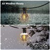 VerRon 100FT LED G40 Globe String Lights, Waterproof Shatterproof Outdoor