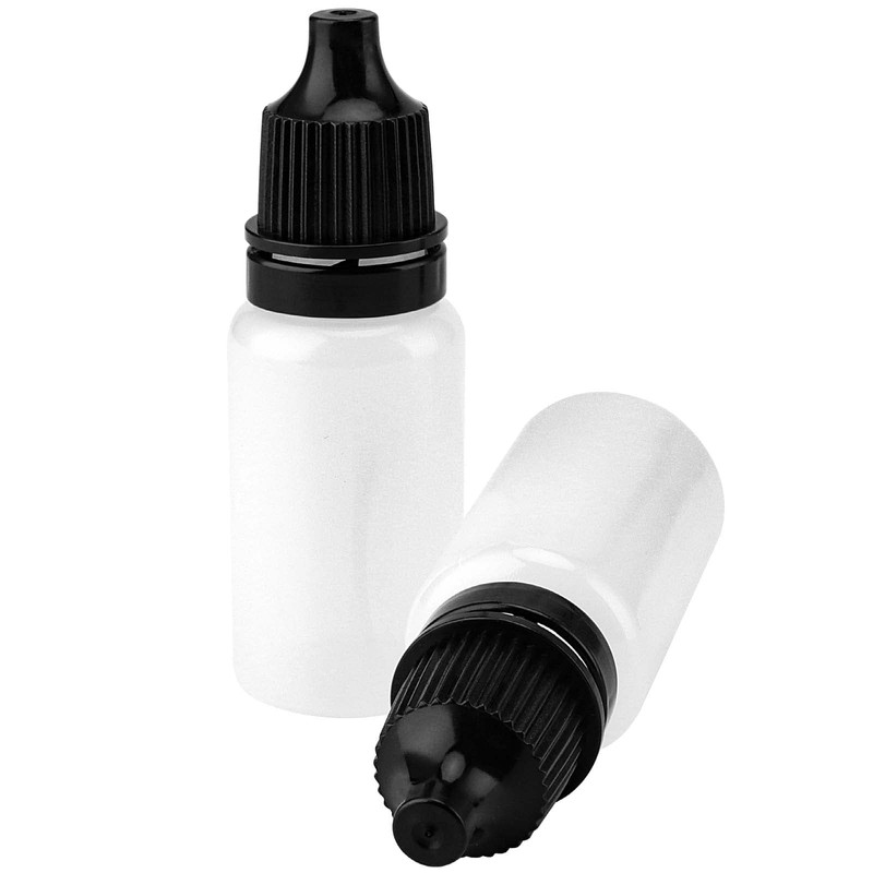 KOHAND 200 PCS 10ML Plastic Dropper Bottles, Squeezable Dropper Bottles