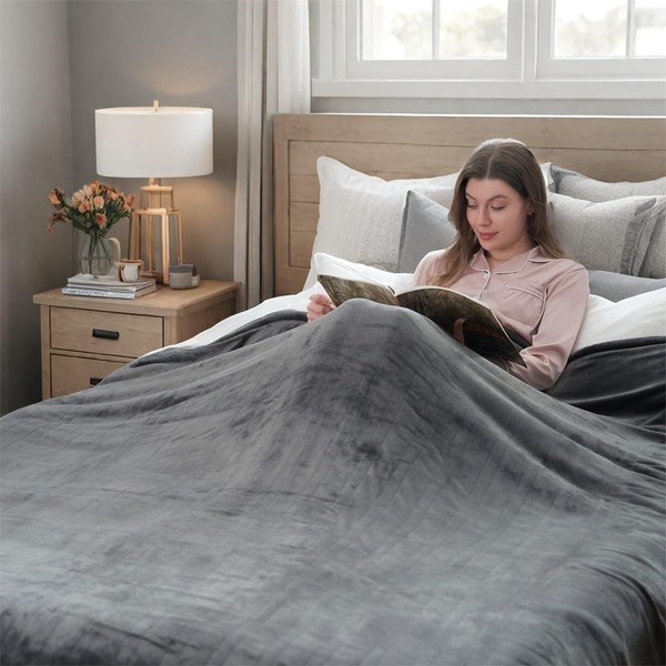 RALYSUN RALYSUN Electric Blanket 72"x84" Full Size Heated Blanket with