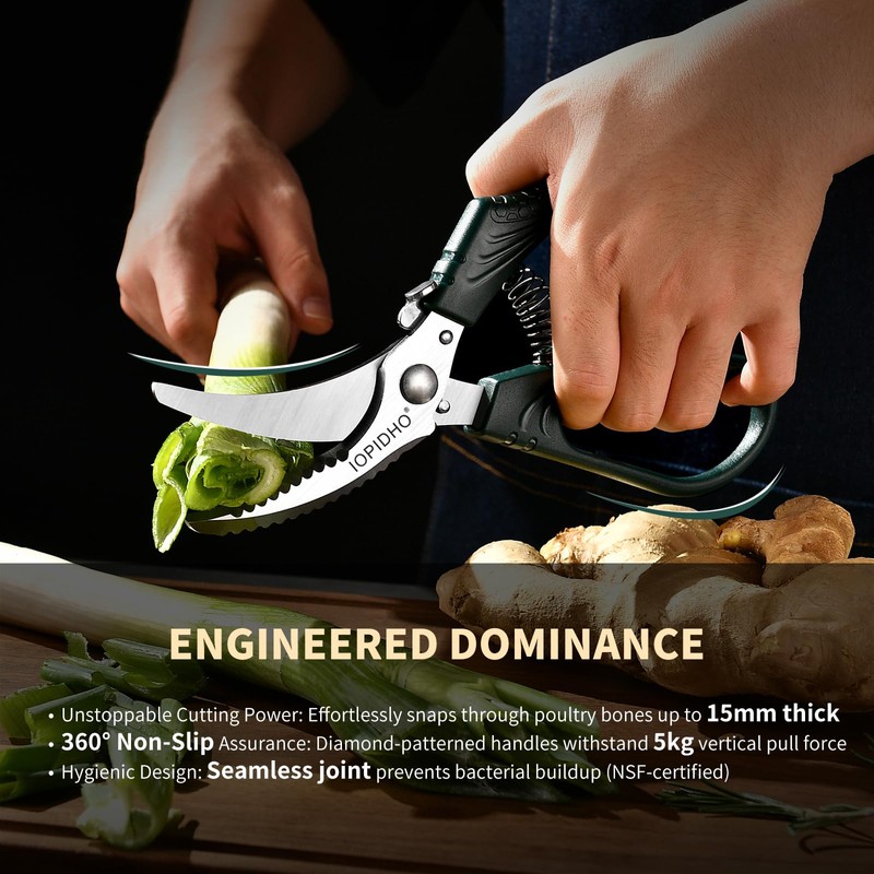 Poultry Shears, Heavy Duty Kitchen Shears