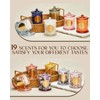 M&SENSE Candle Sunset Mandarin Scented, Classic Medium Double Wick Jar