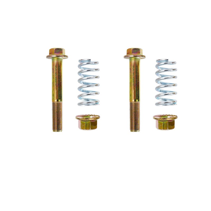 Jxsaboorle 4 Pack Exhaust Bolt and Spring M10-1.5x67mm Exhaust Spring