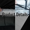 Fioqe 2PCS Front 60/40 Cloth High Back Bench Seat Cover