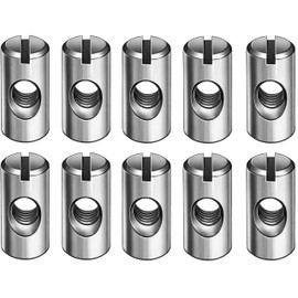 10 x HMH Cross Nut Bolts Cross Nuts Type Q M8 Cross Nut Round Nuts Diameter 12 x 18