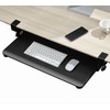 DQCGLY Keyboard Tray Under Desk, Slide Out Computer Keyboard &