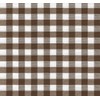 Martina Home TEFLONATED TABLECLOTH MADE Vichy BROWN 200X140 CM