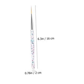 Vaguelly 5pcs Nail Art Drawing Tools Durable Manicure Pens for DIY Nail Art Elegant Design Manicure Salon Accessories