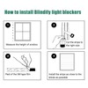 Bliwans Light Blocking Strips for Window Shades and Blinds, 100%