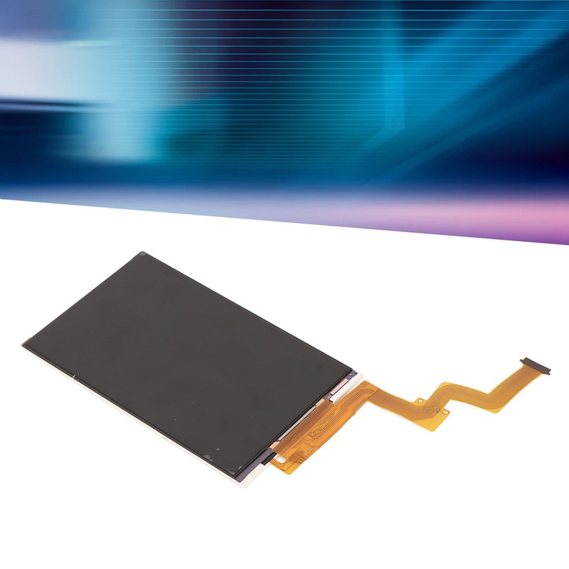 Game Console Upper LCD Screen Replacement Repair Part Gamepad Top