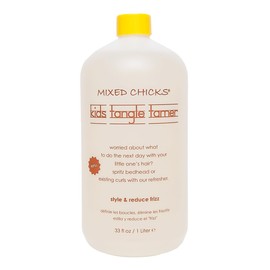 Mixed Chicks Kids Tangle Tamer - Light and Moisturizing Styling Formula for Frizz-free Curls, 33 fl.oz.