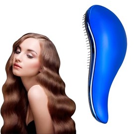 Royal Blue Detangling Comb,RUAKIVA Cepillo para Cabello,Desenreda Tu Cabello Fácilmente,Cepillo Desenredante con Cerdas Suaves para Cabello Húmedo
