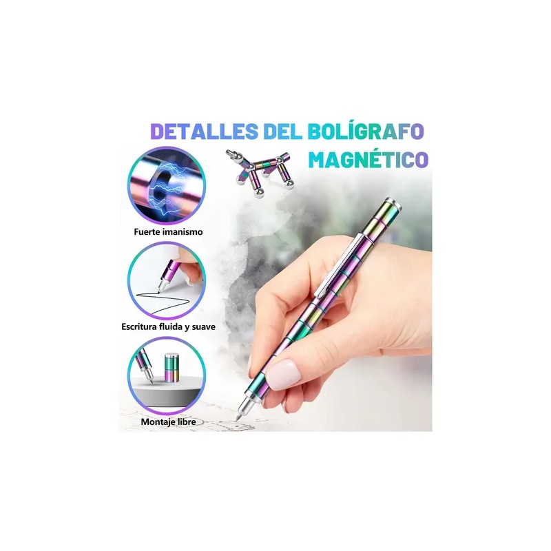 Juguetes Antiestrés Magnéticos Multifuncional Bolígrafo