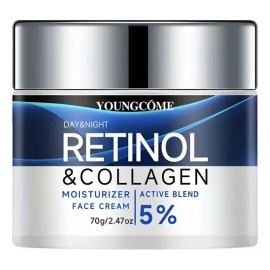 Crema Facial Antiedad Firme Retinol Colágeno Ah Té Verde 70g                                                                                          