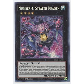 Number 4: Stealth Kragen - BROL-EN030 - Secret Rare - 1st Edition