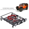 Middle Size Roof Rack Luggage With LED Lights Quadrate for