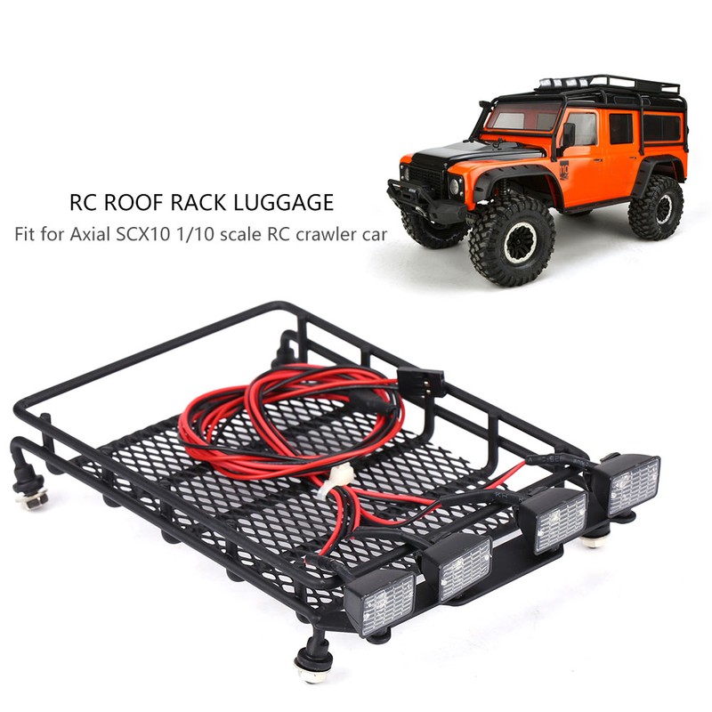 Middle Size Roof Rack Luggage With LED Lights Quadrate for