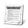 CS891 7 Lovely Logics Novelty Funny Coffee Tea Drink Gift