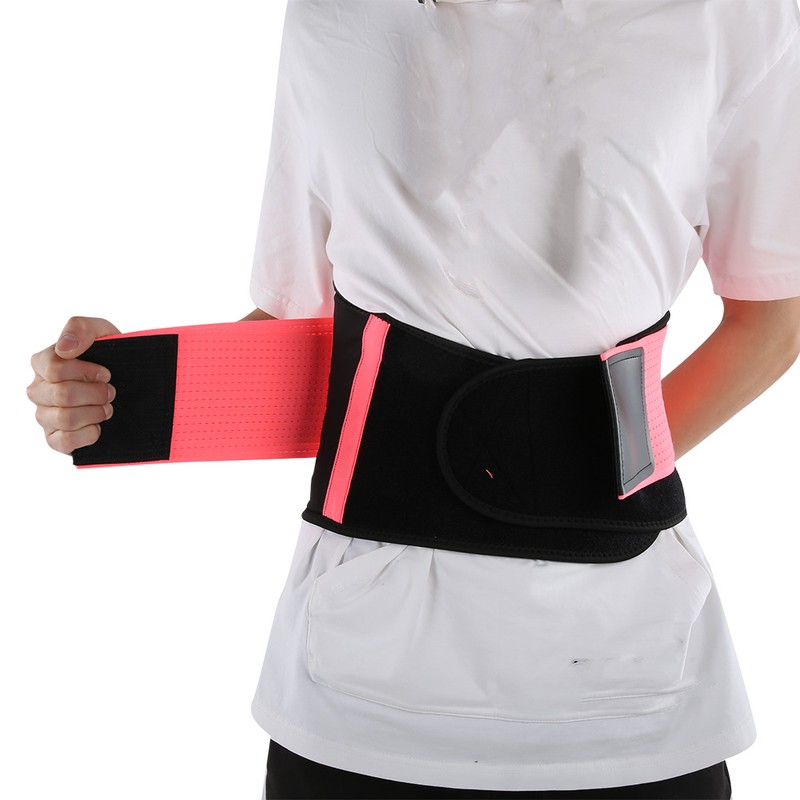 Breathable Mesh Support Exercise Belt Fitness Waist Training Gym for