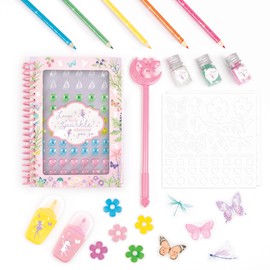 Make It Real 3C4G: Fairy Garden Novelty Sketching Set - 24 pcs, Create Crafts & 3D Artworks, Mixed Media Set, Tweens, Girls & Kids Ages 8+, Three Cheers for Girls