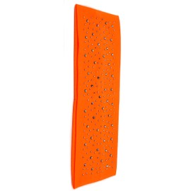 Mytoptrendz® Stretchy Headbands for Women with Sparkly Diamante Crysal Ladies Girls Fancy hair Accessories (Neon Orange)