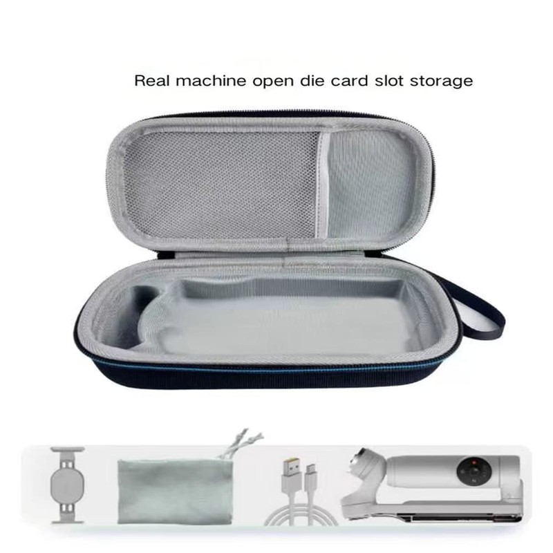 ZLiT Insta360 Flow用ハードケース EVA耐衝撃保護ストレージバッグ Insta360フロージンバルスタビライザー用キャリングケース (ブラック)