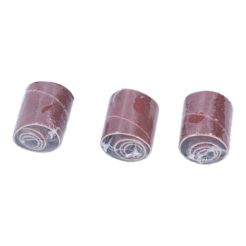 16Pcs Drum Sander 60 80 120 Grits Rust Removal Polishing