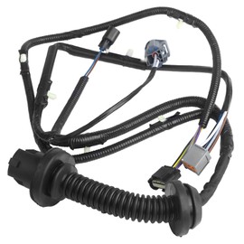 Driver Side LH Rear Door Jumper Wire Harness Assembly Fits for 2009-2014 Ford F150 Crew Cab Replaces# 9L3Z-14631-CAA
