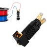 3D Printer Mounted Extruder Head 2 in 1 Out Double